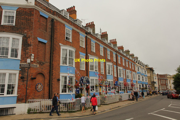 Photo 6"x4" Pulteney Buildings Weymouth\/SY6779 c2016
