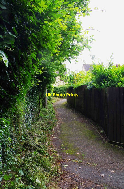 Photo 6"x4" Footpath to Compton Way, Witney, Oxon Witney c2016