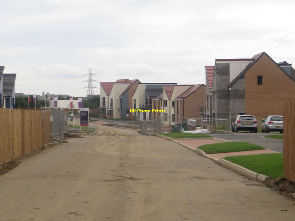 Photo 6"x4" New houses at Newcastle Great Park Hazlerigg c2016