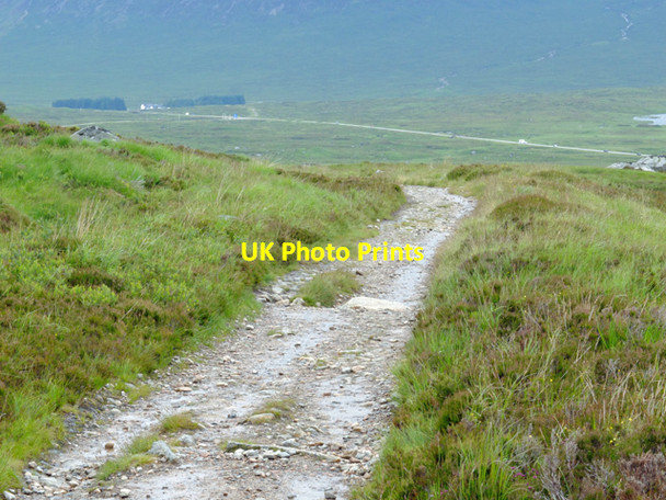 Photo 6"x4" West Highland Way towards Kings House Allt Maol Ruainidh c2016