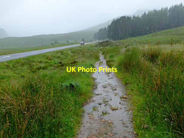 Photo 6"x4" The West Highland Way at Altnafeadh Altnafeadh c2016