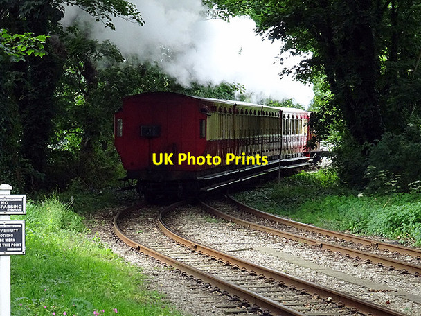 Photo 6"x4" A train departing from Castletown Castletown\/SC2667 c2016