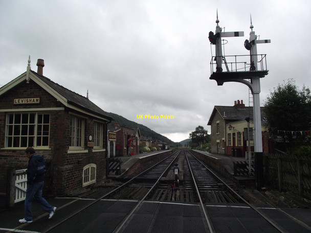 Photo 6"x4" Levisham railway station Newton-on-Rawcliffe c2016