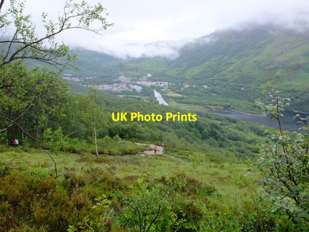 Photo 6"x4" The West Highland Way above Kinlochleven Kinlochmore c2016