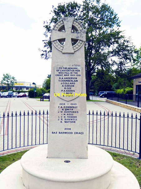 Photo 6"x4" Carterton War Memorial (2), Market Square, Alvescot Road, Carterton, Oxon Carterton\/SP2806 c2016