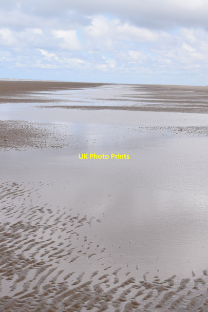 Photo 6"x4" West of Formby Point at low tide Formby Point c2016