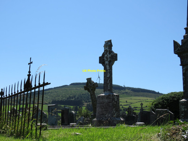 Photo 6"x4" Ballingarry Churchyard Ballylanders c2016