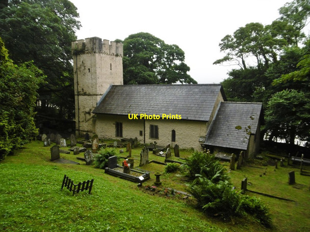 Photo 6"x4" Oxwich, St. Illtyd's Church Norton\/SS4986 c2016