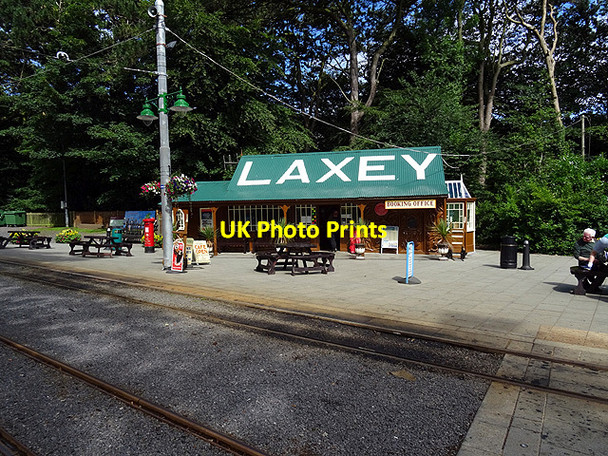 Photo 6"x4" Laxey Station Laxey c2016