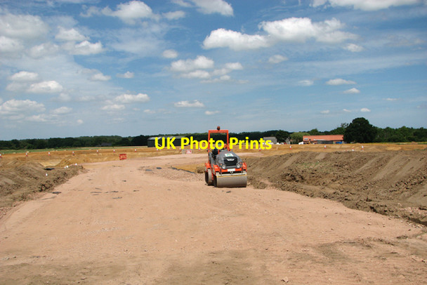 Photo 6"x4" A small road roller Horsford c2016