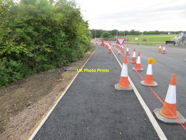 Photo 6"x4" New Footpath Chilton\/SU4885 c2016
