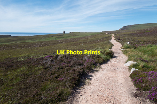 Photo 6"x4" Track to the Old Man of Hoy Rackwick\/ND2099 c2016
