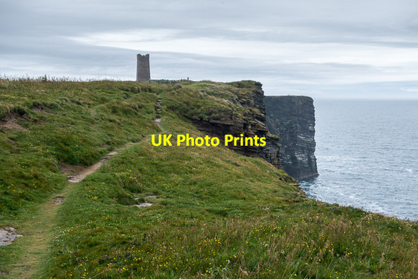 Photo 6"x4" Along the clifftop at Marwick Head Marwick c2016
