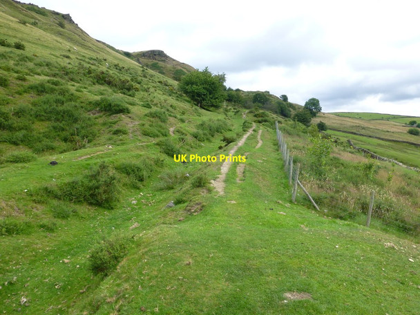 Photo 6"x4" The path up to Cracken Edge Whitehough\/SK0382 c2016