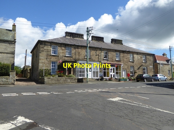 Photo 6"x4" Shop fronts in Glanton Glanton c2016