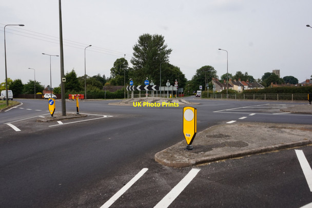 Photo 6"x4" Roundabout on Boothferry Road, Howden Howden\/SE7428 c2016