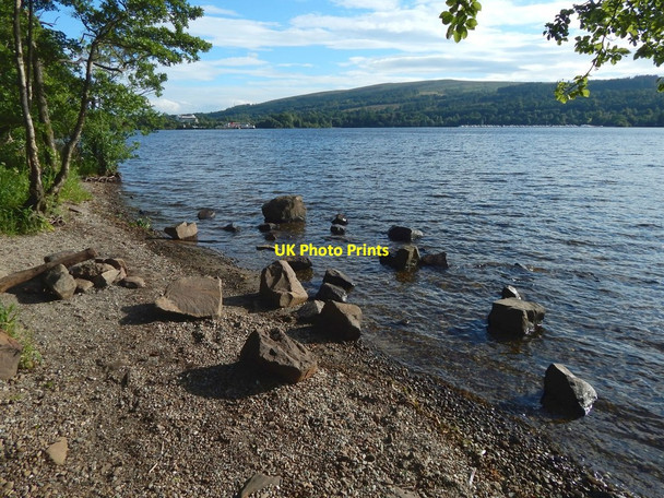 Photo 6"x4" The shore at Balloch Park Balloch\/NS3982 c2016