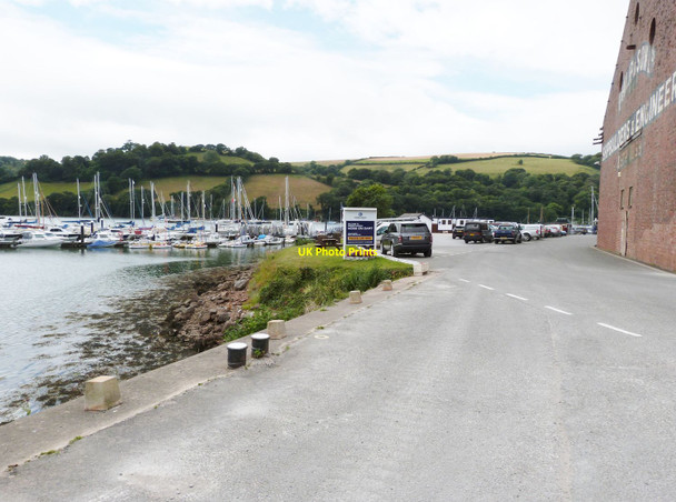 Photo 6"x4" Marina at Higher Noss Point, near Kingswear, Devon Dartmouth c2016