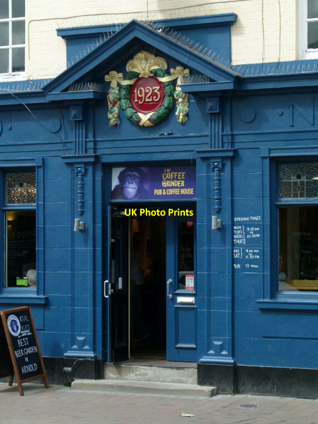 Photo 6"x4" Entrance to The Coffee Grinder Arnold\/SK5945 c2016