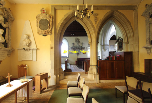 Photo 6"x4" St John the Baptist, Great Gaddesden - North chapel Great Gaddesden c2016