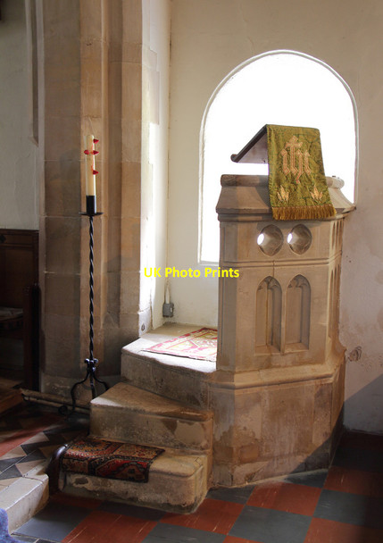 Photo 6"x4" St Bartholomew, Wigginton - Pulpit Tring c2016