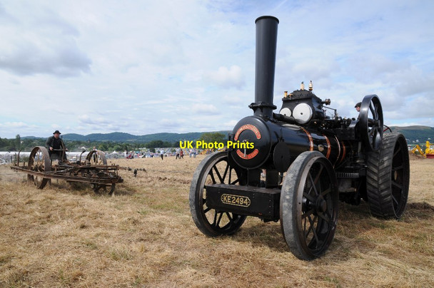 Photo 6"x4" Welland Steam Rally Hook Bank c2016