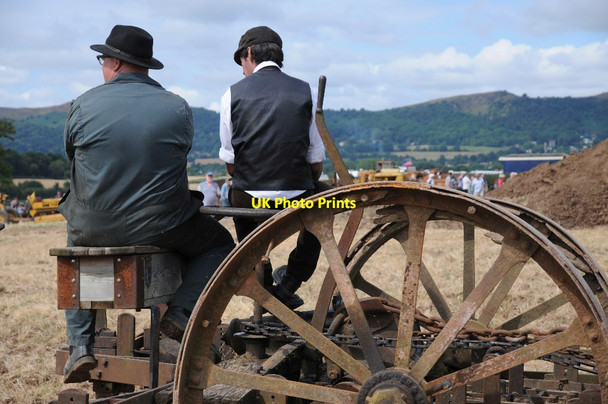 Photo 6"x4" Welland Steam Rally Hook Bank c2016 P1