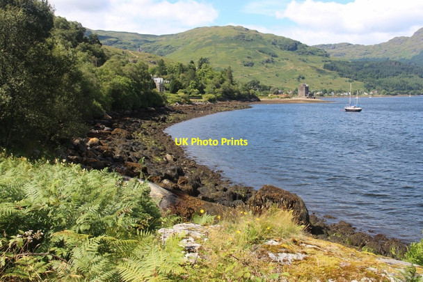 Photo 6"x4" A shallow bay north of Ardnahein Carrick Castle c2016