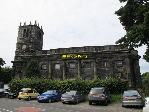 Photo 6"x4" St Peter's, Sowerby: south side Sowerby Bridge c2016