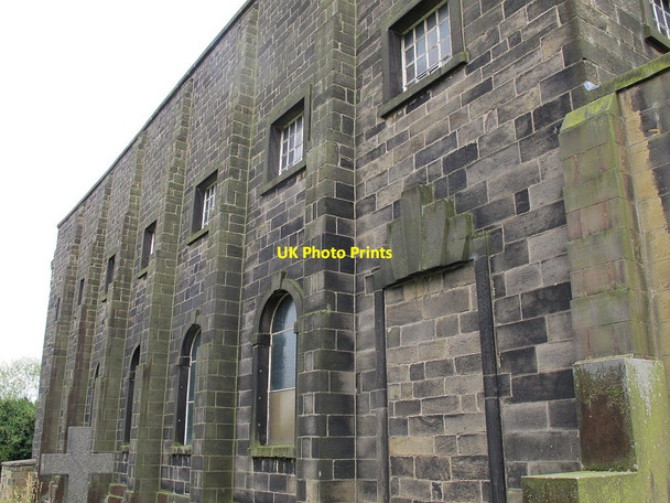 Photo 6"x4" St Peter's, Sowerby: north side Sowerby Bridge c2016