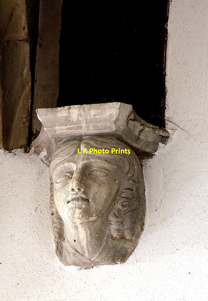 Photo 6"x4" St Mary the Virgin, Hatfield Broad Oak - Corbel Hatfield Broad Oak c2016