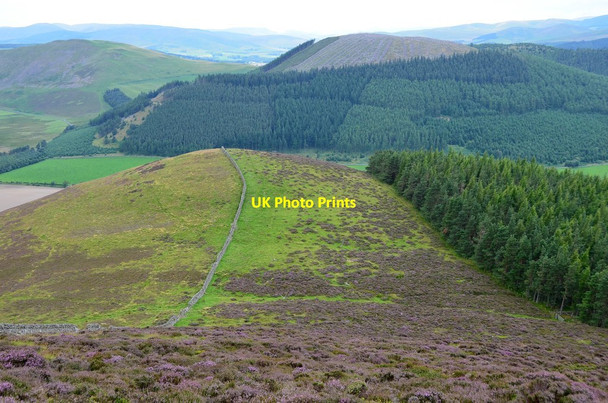 Photo 6"x4" Minor top NW of Newby Kipps Bonnington\/NT2538 c2016