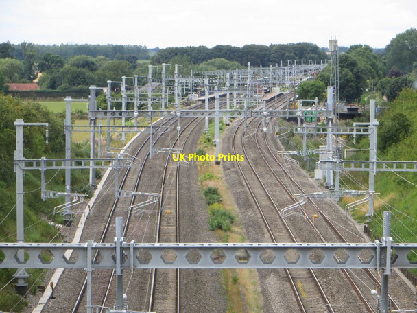 Photo 6"x4" Gantries all the Way Cholsey c2016