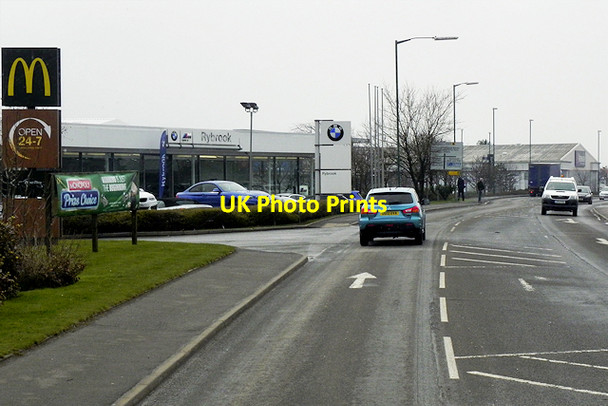 Photo 6"x4" Rybrook Car Showrooms, Battlefield Road Battlefield\/SJ5116 c2016