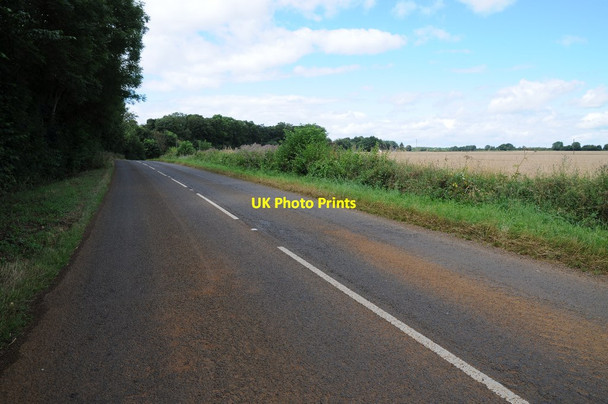 Photo 6"x4" The B4031 near Hill Farm South Newington c2016