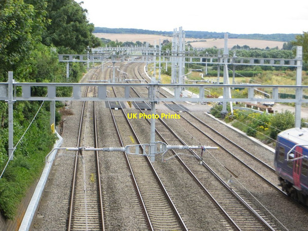 Photo 6"x4" Top of the Gantries Cholsey c2016