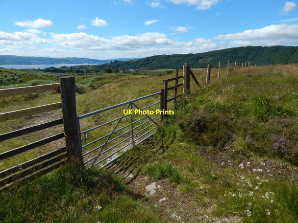 Photo 6"x4" Gate on the Stoneymollan Road Arden\/NS3684 c2016