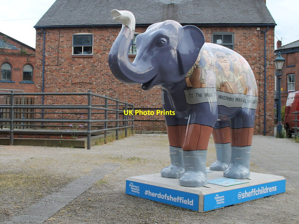 Photo 6"x4" 53 'Marjorie' - Kelham Island Sheffield\/SK3587 c2016