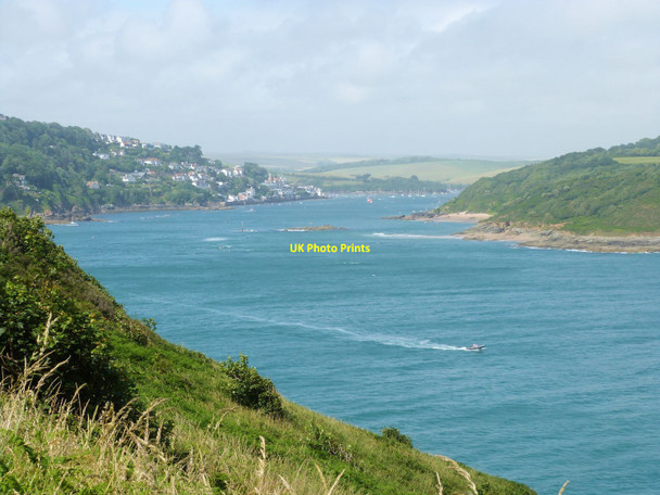 Photo 6"x4" View from the coast path between Salcombe and Sharp Tor point Salcombe c2016