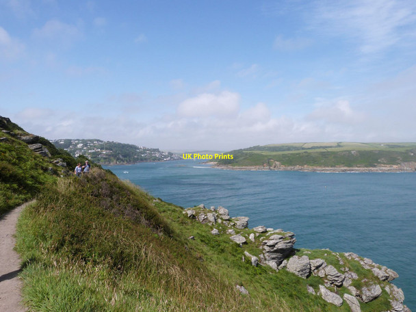 Photo 6"x4" The South-west Coast Path between Sharp Tor and Salcombe Salcombe c2016