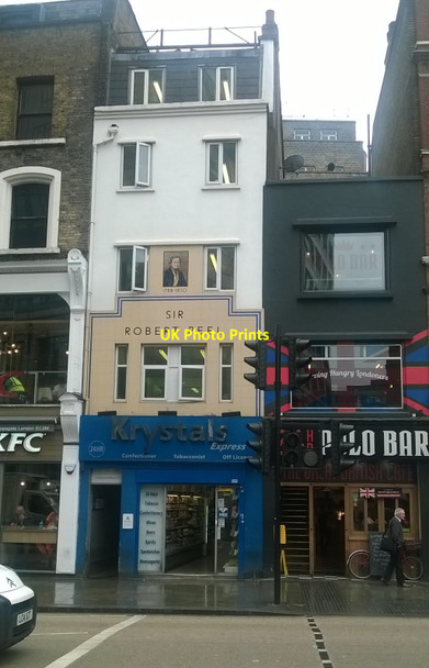 Photo 6"x4" Former Sir Robert Peel pub, Bishopsgate, EC2 London c2016