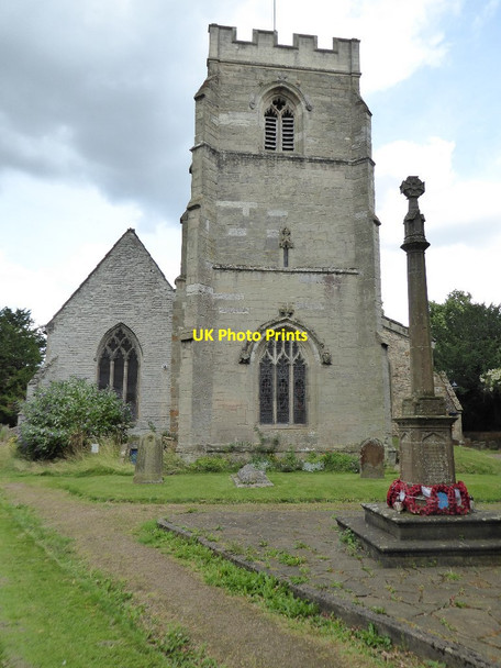 Photo 6"x4" The tower of Wellesbourne church Wellesbourne c2016
