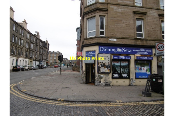 Photo 6"x4" Easter Road and Albert Road Edinburgh c2016