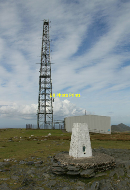 Photo 6"x4" Truncated pyramids on the summit of Snaefell Snaefell c2016