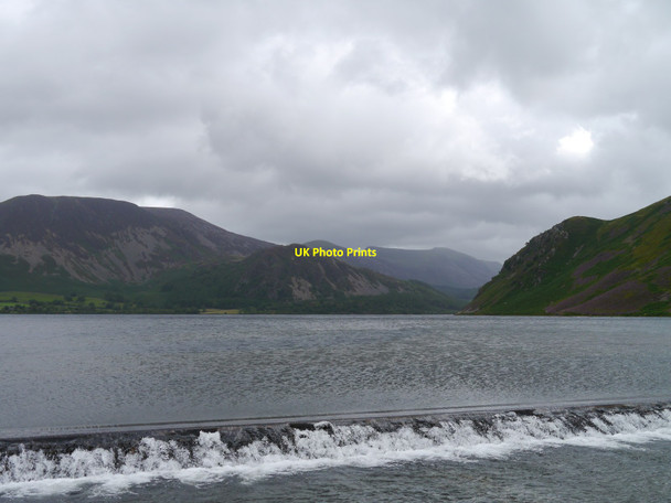 Photo 6"x4" A Grey Morning At Ennerdale Water Ennerdale Bridge c2016