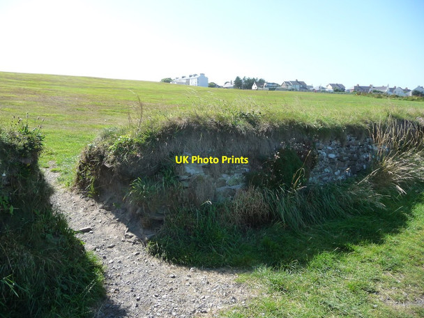 Photo 6"x4" Footpath junction, The Headlands, Peel Peel\/SC2484 c2016