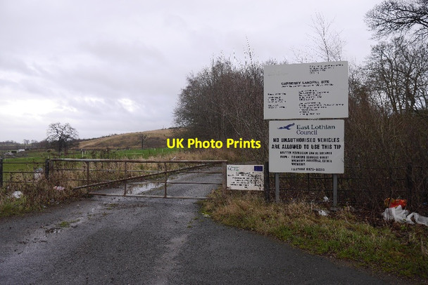 Photo 6"x4" Former landfill site, Carberry Dalkeith\/NT3467 c2016
