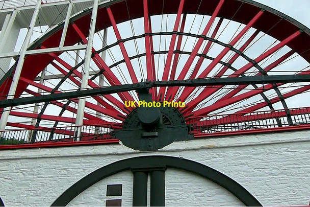 Photo 6"x4" The Laxey Wheel, Lady Isabella Agneash c2016