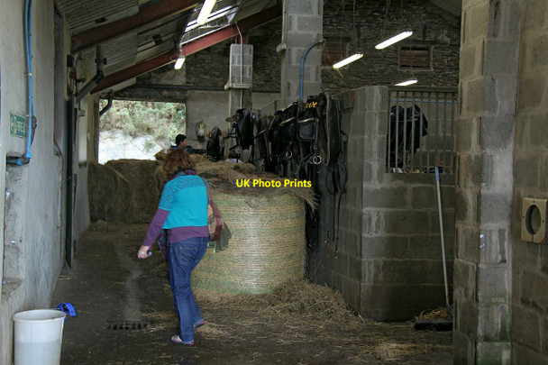 Photo 6"x4" Douglas Bay Tramway, the stables Douglas\/SC3875 c2016