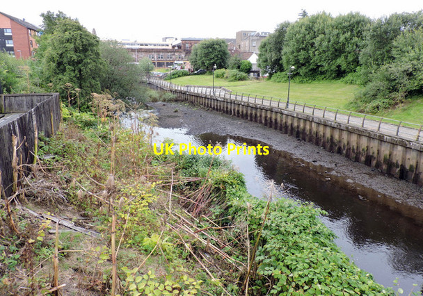 Photo 6"x4" White Cart Water Paisley c2016